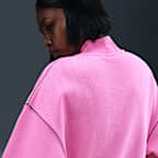 Sudadera de cuello alto de tejido Fleece para mujer Nike Sportswear Phoenix