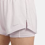 Nike Dri-FIT One Women's Mid-rise 8cm (approx.) 2-in-1 Shorts