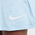 Conjunto de dos piezas de scooter de malla Swoosh Motion infantil Nike Dri-FIT