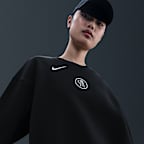 Chelsea F.C. Phoenix Fleece Third Women's Nike Football Total 90 Oversized Crew-Neck Sweatshirt