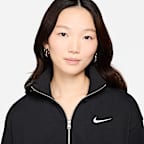 Nike Sportswear Phoenix Fleece Women's 1/4-Zip Cropped French Terry Sweatshirt