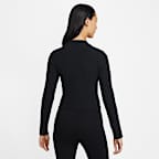 나이키 스포츠웨어 칠 니트 여성 슬림 와이드 골지 가디건