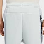 กางเกงขายาวผ้าฟลีซทรงเปิดชายแบบคัลเลอร์บล็อคผู้ชาย Nike Tech