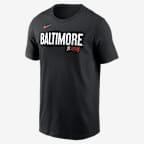 Ryan Mountcastle Baltimore Orioles City Connect Fuse Men's Nike MLB T-Shirt - Black