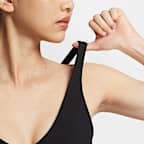 Nike Zenvy Rib Women's Light-Support Padded Sports Bra