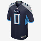 Calvin Ridley Tennessee Titans Men's Nike NFL Game Football Jersey - College Navy