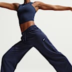 Nike One Women's Dri-FIT Woven Wide-Leg Trousers