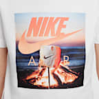 Playera para niños talla grande Nike Sportswear