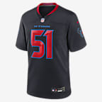 Will Anderson Jr. Houston Texans Men's Nike NFL Game Football Jersey - Navy