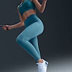 Leggings tiro alto de 7/8 con bolsillos para mujer Nike One