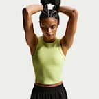 Nike One Fitted Women's Dri-FIT Cropped Tank Top