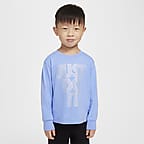 Nike Shine Toddler Long Sleeve T-Shirt - Royal Pulse