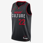 Jimmy Butler Miami Heat City Edition 2023/24 Men's Nike Dri-FIT NBA Swingman Jersey - Black