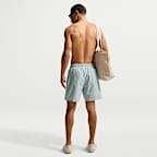 Nike Swim Breaker Men's Ripple Texture 7" Brief-Lined Volley Short
