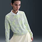 나이키 스포츠웨어 칠 테리 여성 크루넥 프렌치 테리 프린트 스웻셔츠