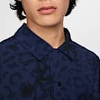 Nike SB Print Bowler Short-Sleeve Button-Down Skate Top