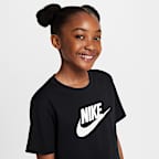 Nike Sportswear Older Kids' (Girls') Cropped T-Shirt