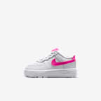 White/Laser Fuchsia