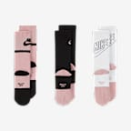 Nike Everyday Kids' Cushioned Crew Socks (3 Pairs)