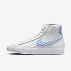 Nike Blazer Mid '77 Women's Shoes - White/University Blue