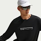 Playera de correr de manga larga con protección contra los rayos UV Dri-FIT acondicionada para el invierno para hombre Nike Miler