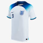 England National Team 2022/23 Stadium Home (Harry Kane) Men's Nike Dri-FIT Soccer Jersey