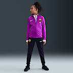 FC Barcelona Strike Nike Dri-FIT kötött futballtréningruha nagyobb gyerekeknek