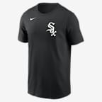 Chicago White Sox Fuse Wordmark Men's Nike MLB T-Shirt - Black