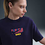 F.C. Barcelona Supporter Women's Nike Football T-Shirt