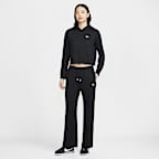 Nike Sportswear Chill Knit Women's Mid-Rise Lightweight Open-Hem Trousers