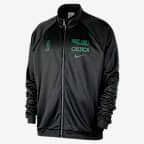 Boston Celtics Club Courtside Men's Nike NBA Poly-Knit Track Jacket