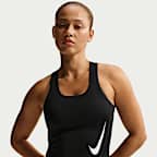 เสื้อกล้ามวิ่งผู้หญิง Dri-FIT Nike Tempo Swoosh