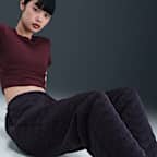 Pantalon en jacquard oversize à taille haute Nike Sportswear Phoenix Fleece pour femme