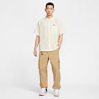 Nike SB Dri-FIT Woven Short-Sleeve Bowler Shirt