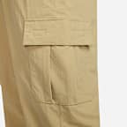 กางเกงคาร์โก้ขายาวผู้ชายแบบทอ Nike Club