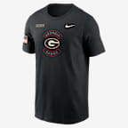 Georgia Military Appreciation Men's Nike Dri-FIT College T-Shirt - Black