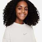 Nike Sportswear Older Kids' (Girls') Dri-FIT Crew-Neck Sweatshirt
