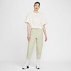 Nike Sportswear Women's French Terry Short-Sleeve Cropped Top