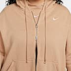 Nike Sportswear Phoenix Fleece Women's Oversized Long Full-Zip Hoodie (Plus Size)