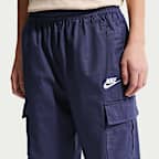 Nike Sportswear Club Big Kids' Woven Cargo Pants
