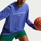 Nike Women's Dri-FIT Long-Sleeve Warm-Up Basketball Top