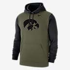 Iowa Olive Pack Men's Nike College Hoodie - Olive