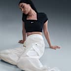 ナイキ スポーツウェア エブリシング ウーブン ウィメンズ ミッドライズ カーゴ パンツ