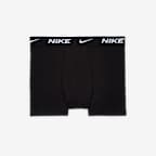 Nike Older Kids' Everyday Cotton Solid Boxer Briefs (3-Pack)