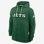 New York Jets Alt Standard Issue Men's Nike Dri-FIT NFL Pullover Hoodie - Green