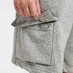 Shorts cargo de French Terry para niños talla grande Nike Sportswear Club