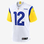 Puka Nacua Los Angeles Rams Men's Nike NFL Game Jersey - White