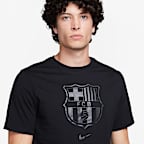 FC Barcelona Crest Men's Football T-Shirt