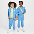 Nike Full-Zip Club Set Little Kids 2-Piece Hoodie Set