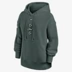 Green Bay Packers Rivalries Collection Phoenix Women's Nike NFL Oversized Pullover Hoodie - Vintage Green